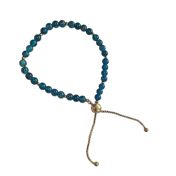 Prime Art & Jewel Blue Stone Bracelet Signed‎ PAJ BR - Picture 2 of 12